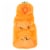 Simply Dog Medium-Large Orange Jack-O-Lantern Pet Costume Perspective: back