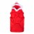 Simply Dog Santa's Favorite Helper Hoodie - Red Perspective: back