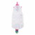 Simply Dog Extra Small-Small Rainbow Unicorn Pet Costume Perspective: back