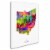 Michael Tompsett 'Ohio Map' Canvas Wall Art 35 x 47 Inches Perspective: back