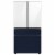 Samsung RAF36DMMQN Bespoke 4-Door French Door Refrigerator Panel - Middle Panel - Navy Ste Perspective: back