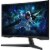 Samsung S27CG552ENXZ 27 inch Odyssey 1000R Curved QHD 165Hz FreeSync Gaming Monitor - Blac Perspective: back