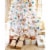 Treetopia Winter White 6 Foot Artificial Unlit Christmas Holiday Tree w/ Stand Perspective: back