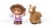 Fisher-Price® Farmer Melodee™ & Pony Little People® Figures Perspective: back