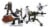 Mega Construx Call of Duty Legends: Winter Heroes Troop Pack Perspective: back