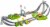Mattel Hot Wheels® Mario Kart Circuit Track Set Perspective: back