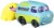 Mattel Hot Wheels® Disney Pixar Toy Story 4 Ducky and Bunny Character Car Perspective: back