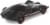 Mattel Hot Wheels® Star Wars Darth Vader Character Car Toy Perspective: back