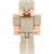Minecraft Steve in Iron Armor 12-Inch Action Figure Perspective: back