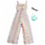 Barbie® Jumpsuit & Doll Accessories - Rainbow-Striped Perspective: back