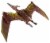 Mattel Jurassic World Sound Strike™ Pteranodon Action Figure Perspective: back