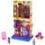 Pollyville Candy Store with 4 Floors, 2 Dolls and 5 Accessories Perspective: back