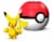 Mega Construx™ Pokemon™ Poke Ball Building Set - Pikachu Perspective: back