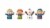 Fisher-Price® Little People Disney Frozen Elsa & Friends Playset Perspective: back
