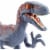Jurassic World Attack Pack Velociraptor Figure Perspective: back