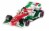 Mattel Disney Pixar Cars Francesco Bernoulli Color Changers Car Perspective: back