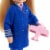 Barbie® Chelsea™ Career Doll Flight Attendant Doll Perspective: back
