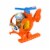 Fisher-Price® Little People® Push-Along Helicopter Toy Perspective: back