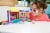Mattel Polly Pocket™ Un-Box-It Playset Perspective: back