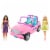 Mattel Barbie® Doll and Friend with Vehicle Playset Perspective: back