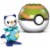 Mega Construx Pokemon Oshawott Construction Set, Building Toys for Kids Perspective: back