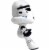 Mattel Star Wars Stormtrooper Plush Perspective: back