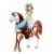 Mattel Spirit Untamed Miradero Festival Abigail & Boomerang Doll Set Perspective: back