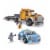 Mega™ Hot Wheels® Twin Induction Race Car Building Set Perspective: back