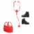 Barbie® Paramedic Doll, Role-play Clothing & Accessories: Stethoscope, Medical Bag Perspective: back