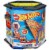 Mattel Hot Wheels 5 Lane Collapsible Roll Out Raceway Track Set, Multicolor Perspective: back