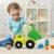 Mega Bloks® Raphy Recycling Truck Block Buddies™ Play Set Perspective: back