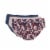 Dip Invisible Line Hipster Women's Underwear XL - Navy/Nude/Floral Maroon Perspective: back