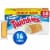 HOSTESS TWINKIES, Golden Sponge Cake, Creamy Filling, Family Pack Perspective: back