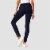 Hue Studio Split Hem Denim Legging Perspective: back