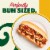 Nathan's Famous Bun Length Skinless Beef Hot Dog Franks Perspective: back
