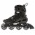 Rollerblade Zetrablade Mens Adult Fitness Inline Skate, Size 10, Black, Silver Perspective: back