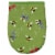 Everyday Living Grabber Oven Mitt - Bees Perspective: back