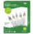 Holiday Home® White Wire LED Mini Twinkle Christmas Lights - Warm White Perspective: back
