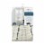 SDS for HD Designs Onanda Diamond Weave Textured Sheer Jute Tab Curtain - Geo Chain Perspective: back