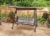 HD Designs Outdoors Walker Three Seat Cushion Swing Perspective: back