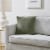 HD Designs Corduroy Decorative Pillow - Green Perspective: back