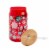 Holiday Home Christmas Soda Can Glass Sipper Perspective: back