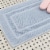 HD Designs Antimicrobial Bath Rug - Blue Perspective: back