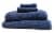 HD Designs Antimicrobial Bath Towel Indigo Perspective: back