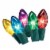 Holiday Home® Green Wire Multi-Colored Christmas Lights Perspective: back