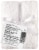 Smart Way™ Mini Washcloth - White Perspective: back
