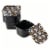Holiday Home® Square Meal Prep Skulls Food Storage Set Perspective: back
