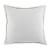 HD Designs Stonewash Canvas Decor Pillow- Gray Perspective: back