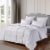 HD Designs® Down Alternative Comforter Light King Perspective: back