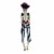 Holiday Home Skeleton Pirate Decor Perspective: back